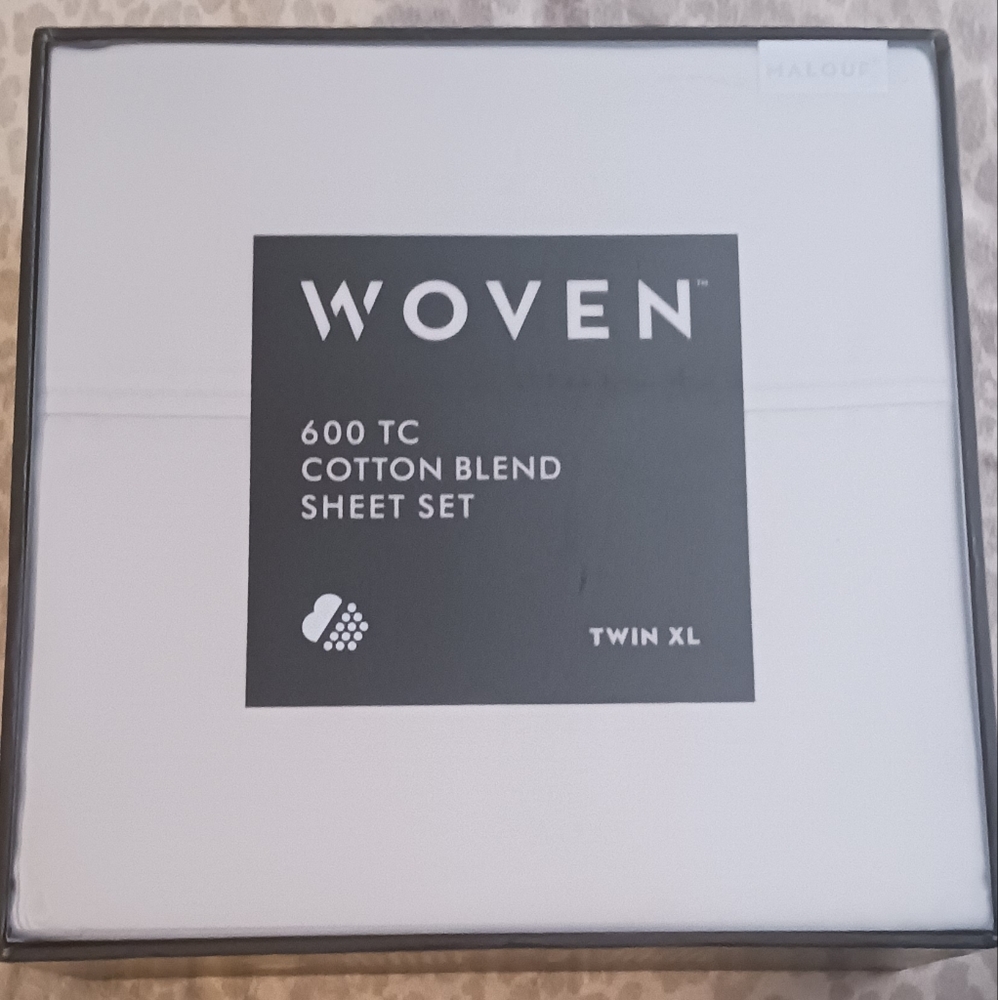 WOVEN 600 TC Cotton Blend Sheet Set